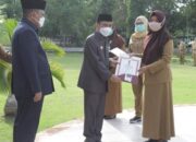 Gelar Apel Perdana, Nelson-Hendra Motivasi ASN Dan Pegawai Dilingkungan Pemkab Bangun Daerah