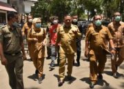 Silaturahmi Dengan ASN Di Masing-Masing OPD, Hendra Hemeto Pastikan OPD Jalankan Program Dan Perangi Covid-19