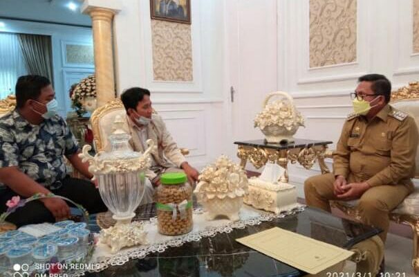 Jelang Pelantikan Pemuda Muhammadiyah Kota Gorontalo Audience Dengan Walikota