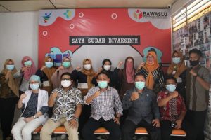 Dukung Program Pemerintah, Bawaslu Kabgor Laksanakan Vaksinasi Bagi Pegawai Dan Pejabat