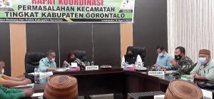 Pimpin Rapat Koordinasi Dengan Seluruh Camat, Hadijah U.Tayeb Minta Keamanan Di Tingkatkan