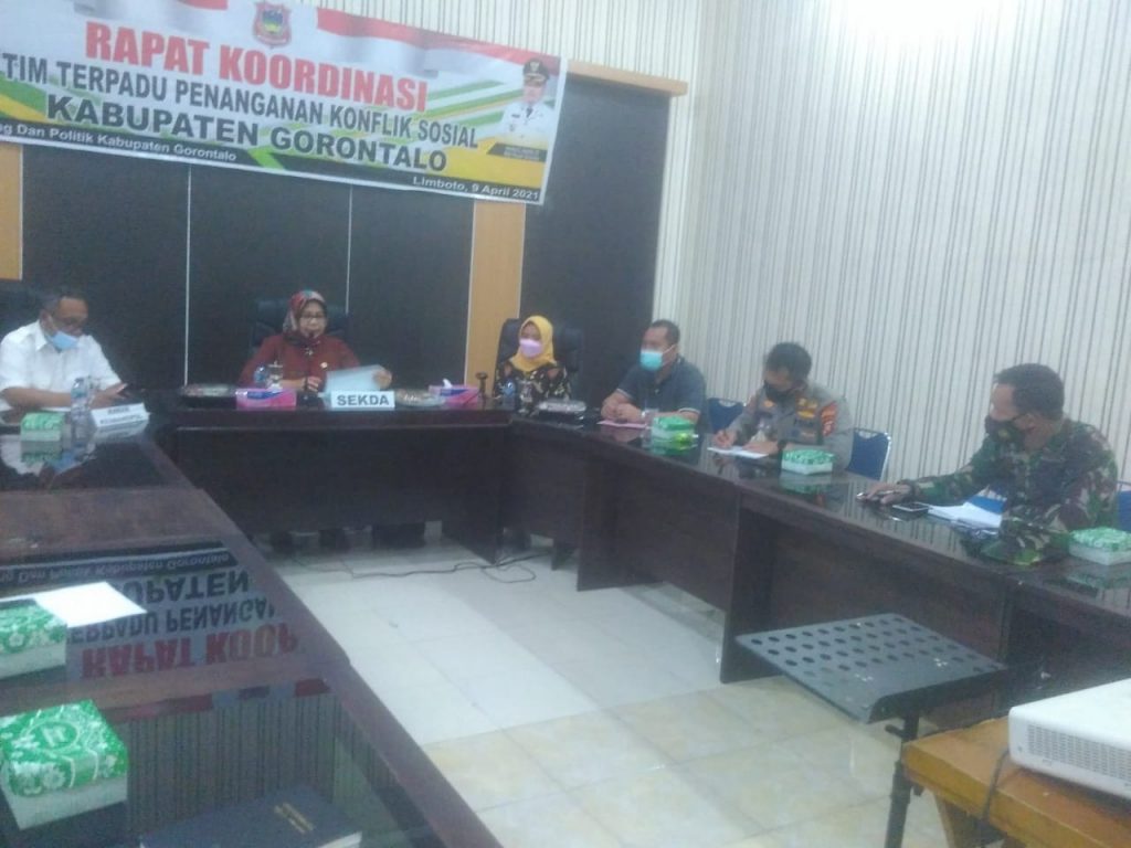 Gelar Rakor, Hadijah Tayeb Harap Kabgor Dalam Keadaan Aman Dan Tertib Jelang Ramadhan