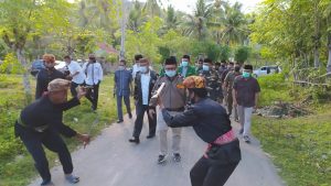 Peringati Harlah Ke-87 Ansor Gorontalo  Pentaskan Tradisi Bela Diri Langga Dan Longgo