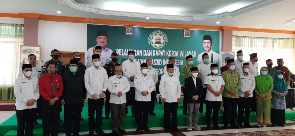 Selain Melantik Prof. Nelson Pomalingo, Jusuf Kalla Juga Membuka Langsung Rakerwil DMI Gorontalo