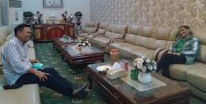 Ketua Bawaslu Wahyudin Akili Lakukan Pertemuan Khusus Dengan Bupati Gorontalo