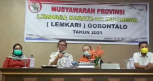 LEMKARI Gorontalo Gelar Musyawarah Tahun 2021