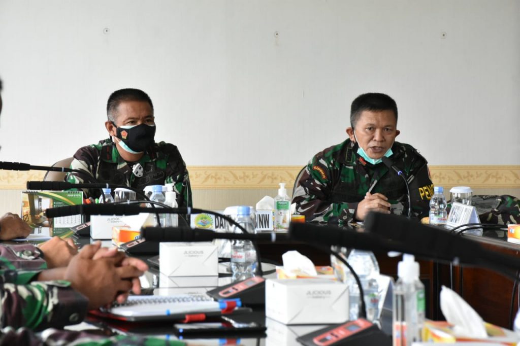Korem 133/Nani Wartabone Sambut Tim Verifikasi, Jelang Sertijab Danrem