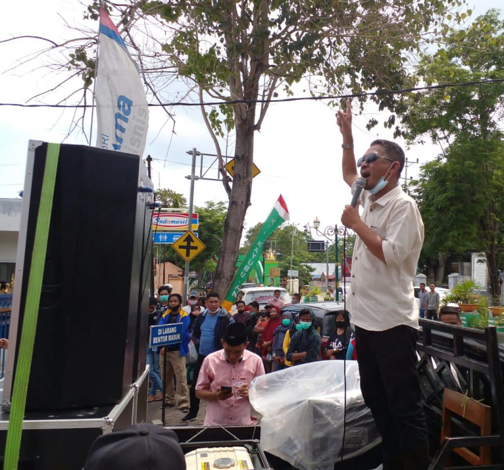 AMMPD Desak Pemerintah Kabupaten Gorontalo Ganti Bank BRI Dalam Penyaluran Program BPNT