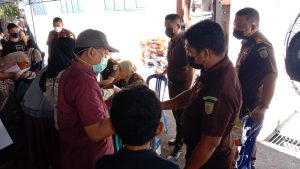 Kejaksaan Negeri Kabupaten Gorontalo Lampaui Target Pelaksanaan Vaksinasi