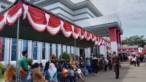 Gebyar Vaksinasi Di Kejaksaan Tinggi Gorontalo Disambut Antusias Warga