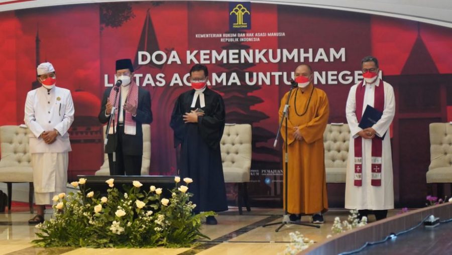 Wabah Belum Berakhir, Kumham Gelar Doa Untuk Negeri