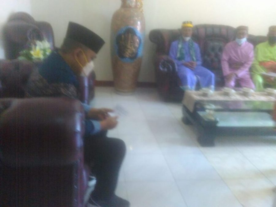 Wabup, Hendra Hemeto Terima Kunjungan Pemangku Adat Dan Pegawai Syara