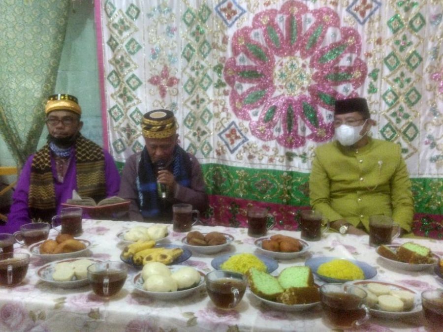 Perayaan Maulid Nabi Muhammad Tingkat Kecamatan Telaga Biru Berlangsung Semarak