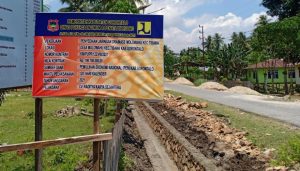 Miris!, Pekerjaan Drainase CV. Raditya Karya Sejahtera Disoroti Warga Dan Kepala Desa Molowahu