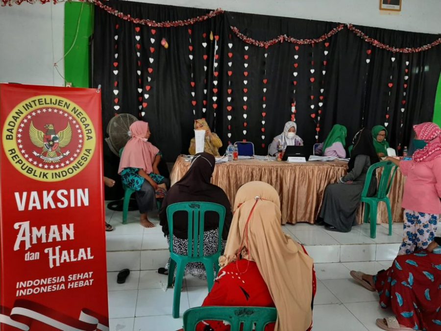 BIN Daerah Gorontalo Terus Genjot Program Vaksinasi Di Kabupaten Gorontalo