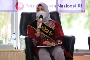 Jadi Pemateri Dalam Peningkatan Indeks Literasi Masyarakat, Fory Naway Beberkan Peran Duta Baca