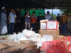 Civitas Akademika Universitas Gorontalo Peduli Korban Banjir, Rustam Akili : Mari Kita Ambil Hikmahnya