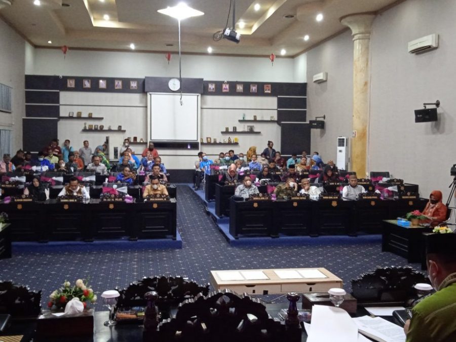 Rapat Paripurna R-APBD Kabupaten Gorontalo Tahun 2022 Tak Di Hadir Fraksi Golkar