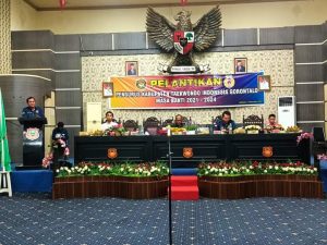 Ketua KONI Kabupaten Gorontalo Minta Taekwondo Kepengurusan Baru Tingkatkan Prestasi