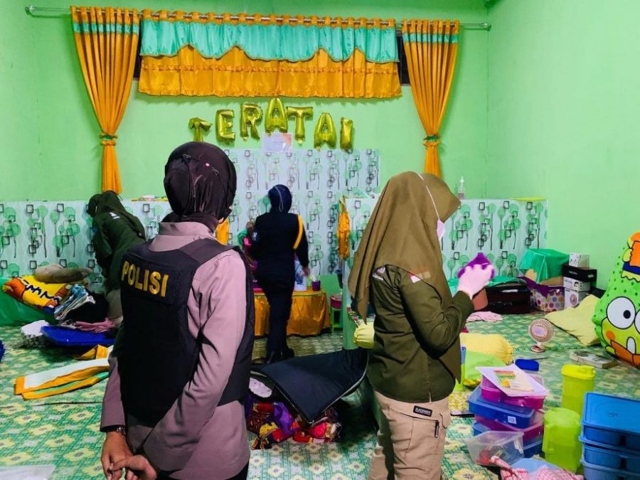 Tim Gabungan Geledah Hunian WBP Lembaga Pemasyarakatan Perempuan Kelas III Gorontalo