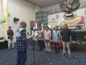 Percasi Kabupaten Gorontalo Gelar Raker Dan Kukuhkan Pengurus Percasi Kecamatan Limboto