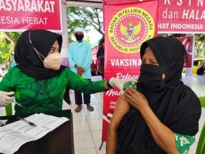 Binda Gorontalo Percepat Vaksinasi Di Awal Tahun, Antusiasme Masyarakat Membludak