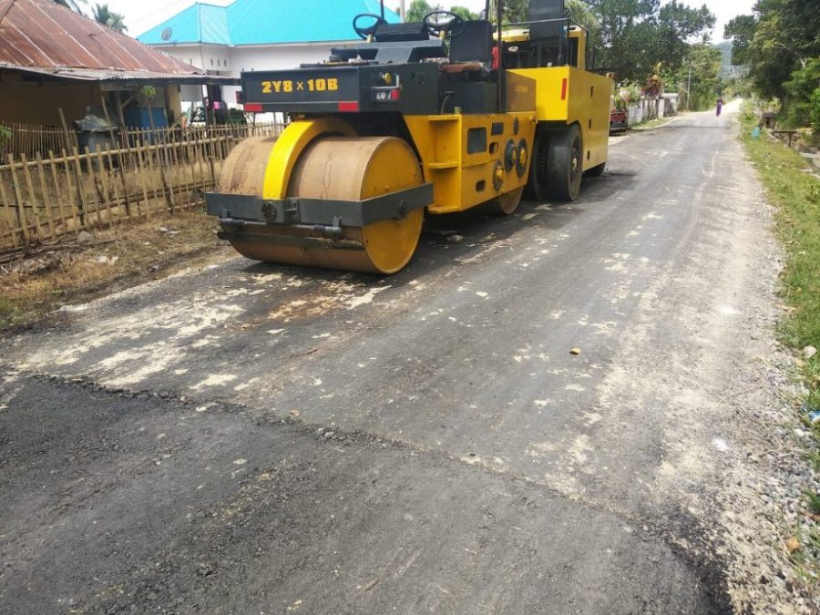 Warga Keluhkan jalan Yang Di Kerjakan CV. Ompik, Rivaldi Alam Rivai: Sudah Pemberian Waktu