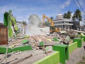 Bangunan Masjid Nurul Fallah Hutuo Rata Dengan Tanah, Ishak Mantuli: Ini Sudah Sesuai Putusan