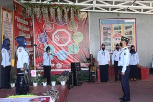 Optimis Raih WBK, Seluruh ASN Lapas Perempuan Gorontalo Tanda Tangani Komitmen Bersama