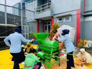 Pasca Panen Raya, LP Perempuan Kelas III Gorontalo Pipil Biji Jagung