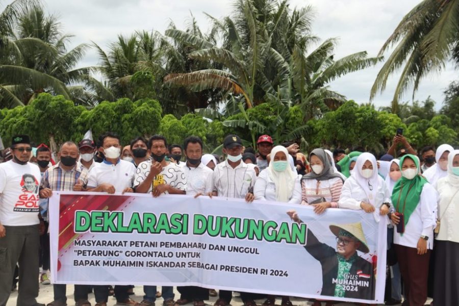 Komunitas Petarung Gorontalo Deklarasikan Gus Muhaimin Iskandar Presiden 2024