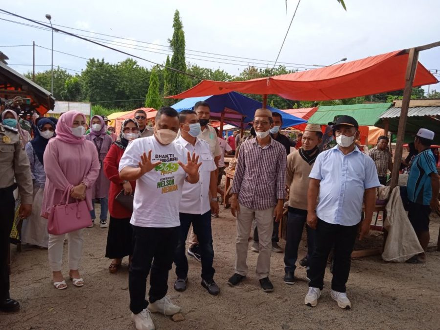 Wakil Bupati Gorontalo Resmikan Pasar Sore Bambu Kuning Hasil Karya BUMDes Gemilang Desa Gandaria