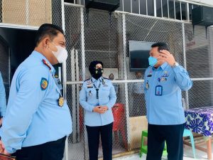 Kunjungan Perdana, Kakanwil Kemenkumham Gorontalo Tinjau Kondisi Lapas Perempuan Gorontalo