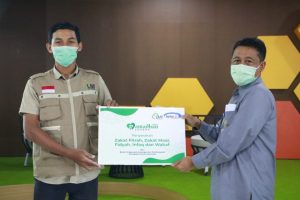 Serahkan Ziswaf Ke Laznas LMI, Ini Harapan BPKP Gorontalo