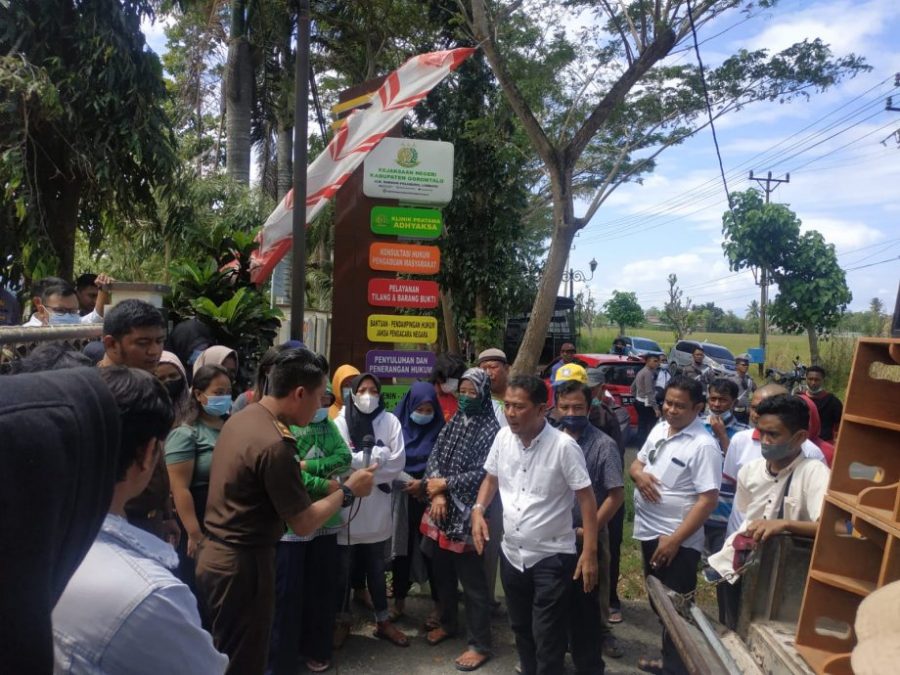 Kasus BUMD Gemilang, BPNT Dan Limbah B3 Belum Usai, AMMPD Kembali Datangi Kejaksaan Negeri Dan Polres Gorontalo