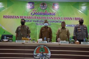 Antisipasi Kerusakan Hutan Gorontalo, BPDASHL Bone Bolango Gelar Sosialisasi RHL