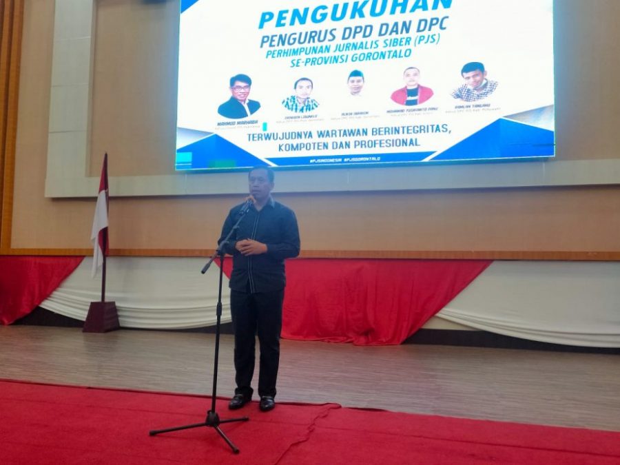 Kadis Kominfo, Sumanti Maku Apresiasi Terbentuknya Pengurus DPC PJS Kabupaten Gorontalo