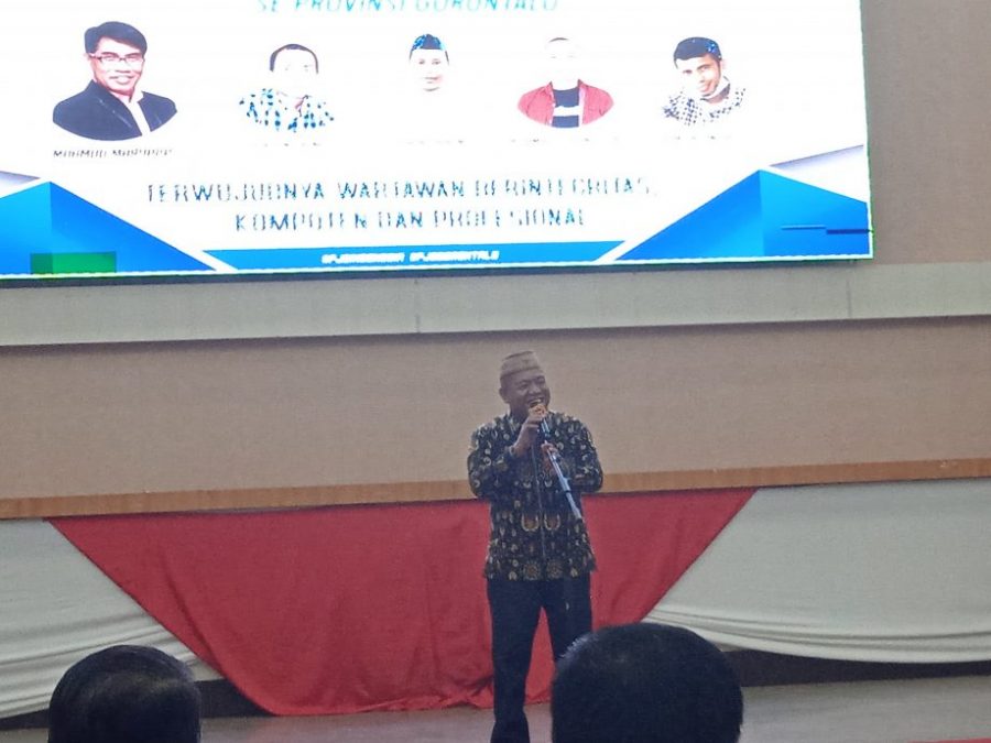 Ketua DPRD, Syam T. Ase Harap Perhimpunan Jurnalis Siber Mengawal Pembangunan Daerah