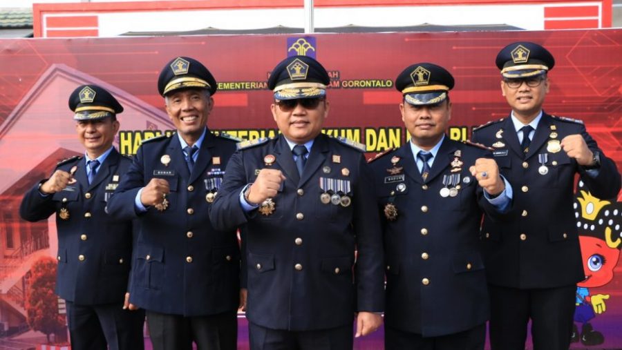 Kemenkumham Gorontalo Gelar Upacara Peringatan Hari Dharma Karya Dhika Ke-77