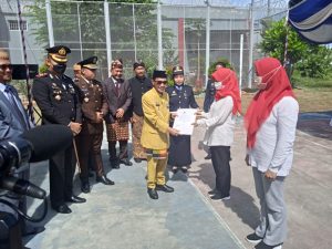 Momentum Hari Kemerdekaan RI Ke-77, Lapas Perempuan Gorontalo Berikan Remisi Pada Warga Binaan