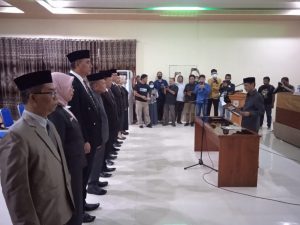 Dilantik Nelson Pomalingo, Ini Nama-Nama Yang Menduduki Jabatan Eselon II