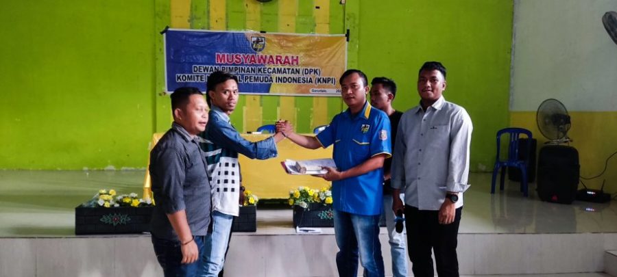 Herman Abdullah Di Percaya Pimpin KNPI Kecamatan Limboto Barat