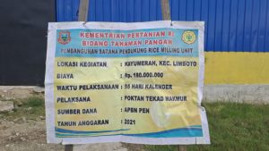 Diduga Tak Dikelola Dengan Baik, Gilingan Padi Sumber Dana PEN Dipertanyakan