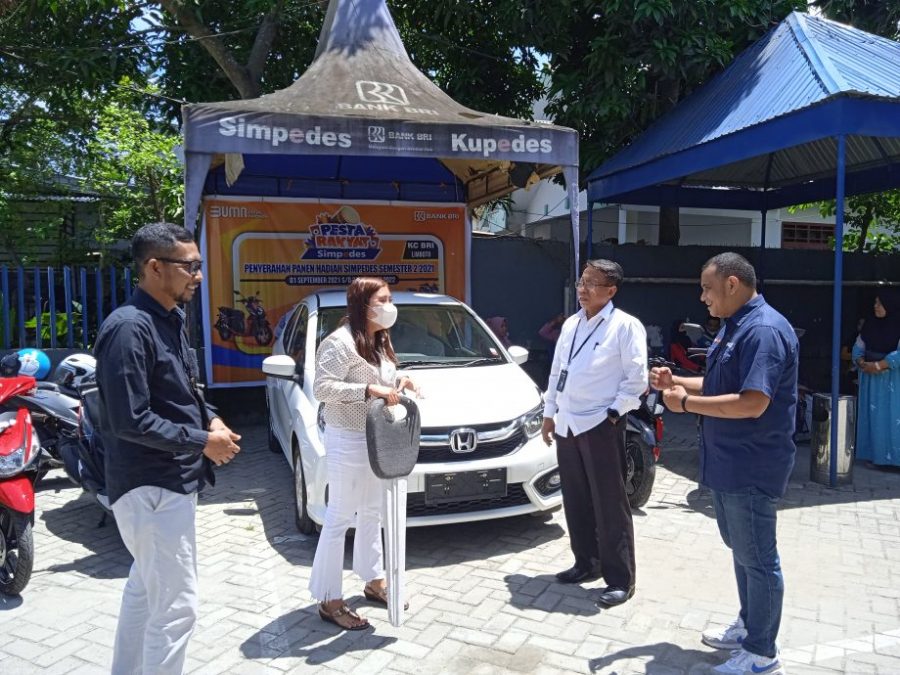 BRI Cabang Limboto Kemabli Bagi-Bagi Hadiah Mobil Dan Motor, I Ketut Pastika: Tingkatkan Tabungannya
