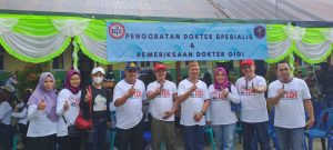 Berbakti Untuk Negeri Mengabdi Untuk Rakyat, IDI Gorontalo Gelar Bakti Sosial Di Batudaa Pantai