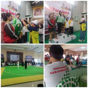 Sudah Kantongi 16 Medali Emas 17 Perak Dan 17 Perunggu, Tim Porprov Kabupaten Gorontalo Makin Optimis Raih Juara Umum