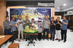 Penrem 133/Nani Wartabone Gelar Syukuran HUT Penerangan TNI-AD Ke-72 Tahun 2023 Bersama Insan Pers Gorontalo