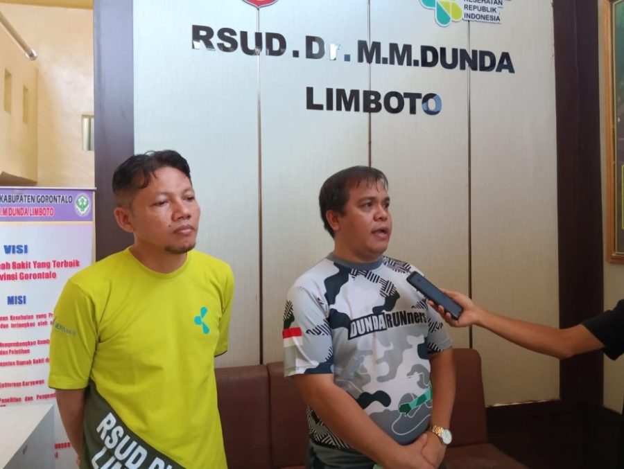 Guna Tingkatkan Pelayanan dr. Alaludin Lapananda Bersama Manajemen RSUD MM Dunda Limboto Gelar Parade Besar