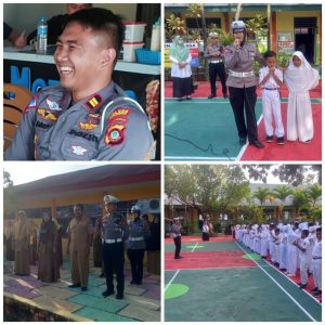 Gelar Go To School, Satlantas Polres Gorontalo Sudah Sambangi 8 Sekolah