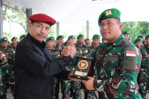 Kabinda Gorontalo : Pertahankan Kebanggan Korp TNI Dimanapun Berada